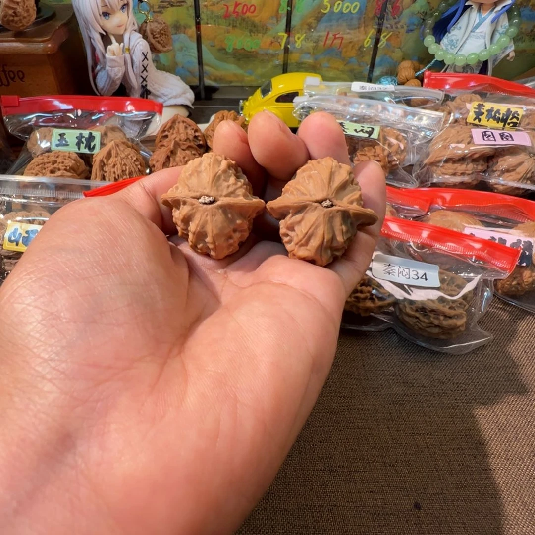 文玩核桃把件35全品瓷娃娃25号