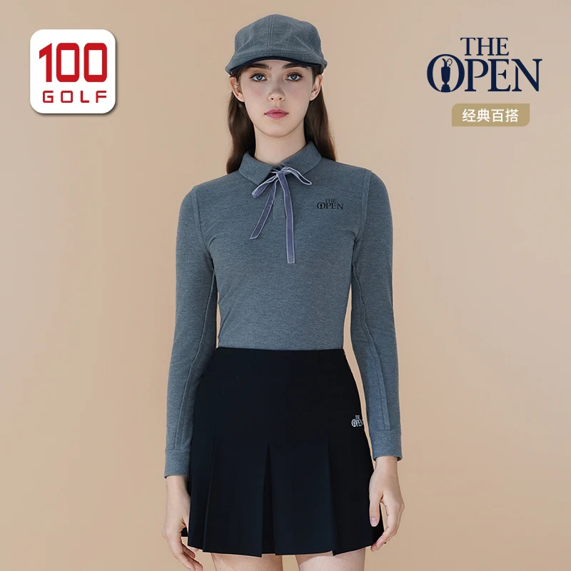 THEOPEN英国公开赛高尔夫女装25秋冬柔软透气长袖T恤TF252PC003