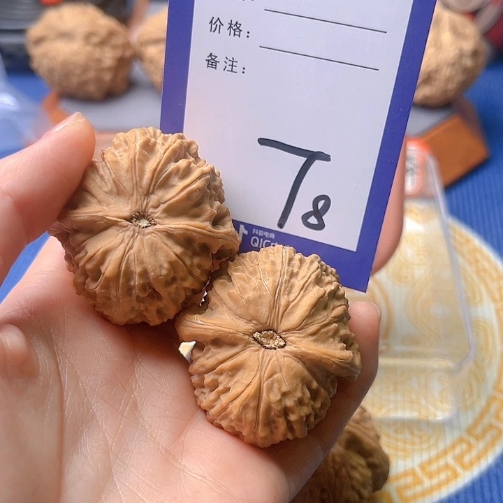 文玩核桃把件自*人文玩核桃8