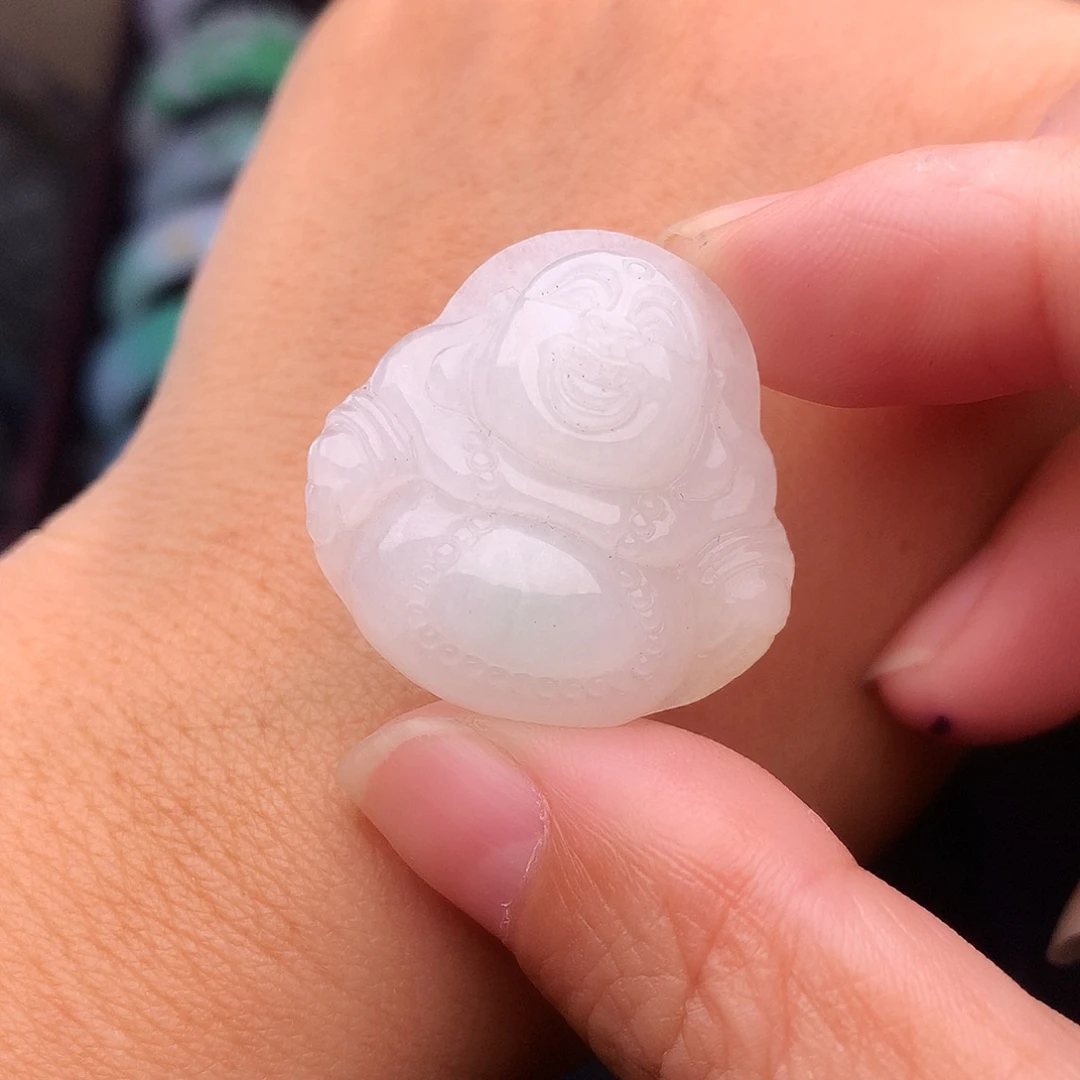 定制翡翠未镶嵌佛