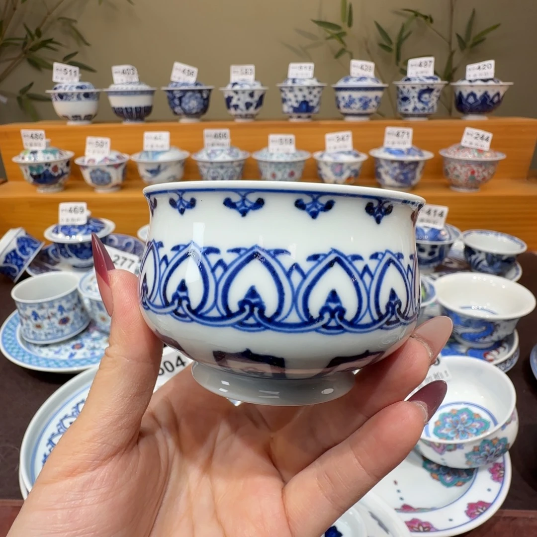 微瑕景德镇陶瓷杯子