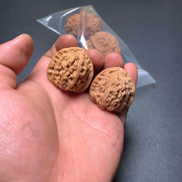 文玩核桃把件33白狮子12