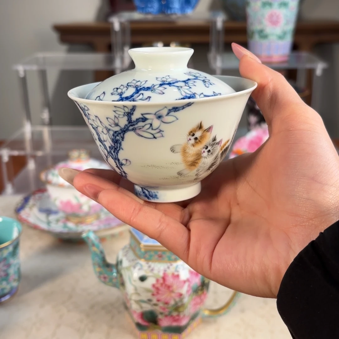 公****纯手工手绘 高端茶器