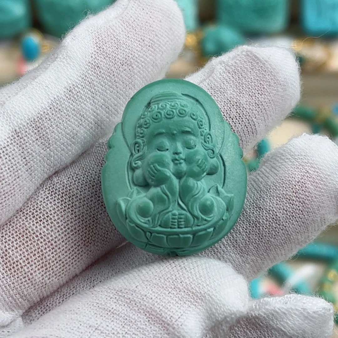 未镶嵌绿松石配饰