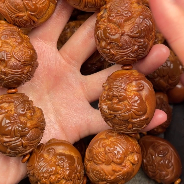 摸***师橄榄核吊坠橄榄核