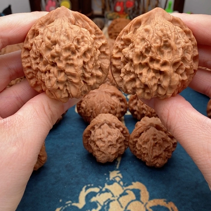 文玩核桃把件官帽48