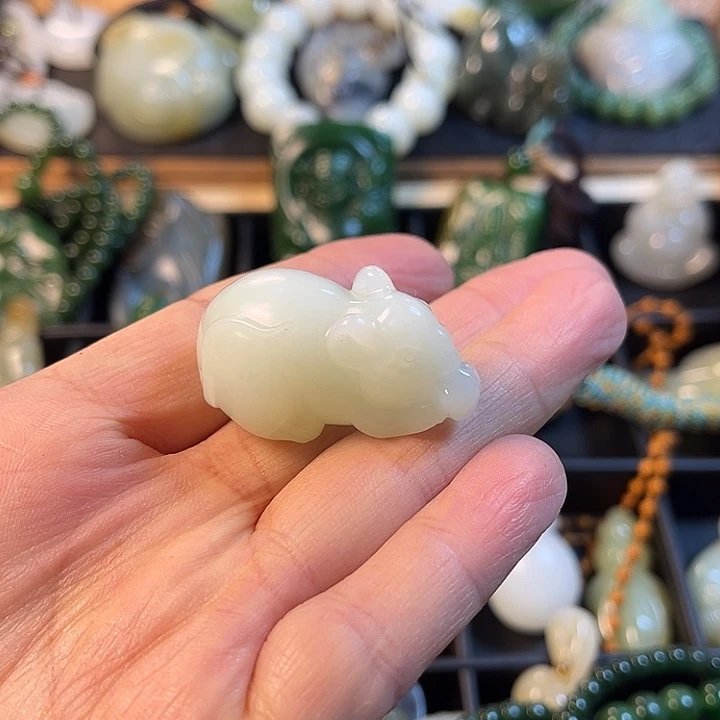 和田玉（白玉）未镶嵌挂件