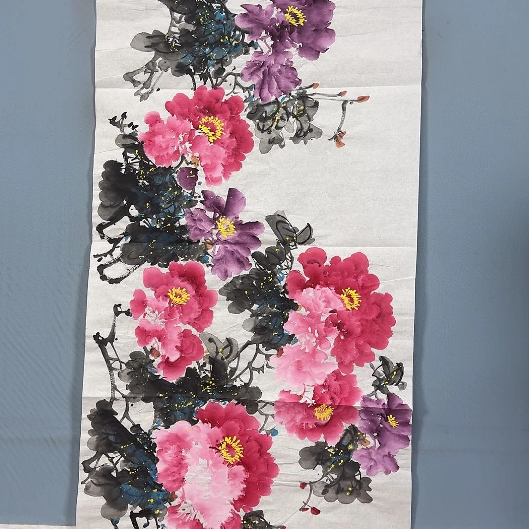 国画1011 牡丹一如您的