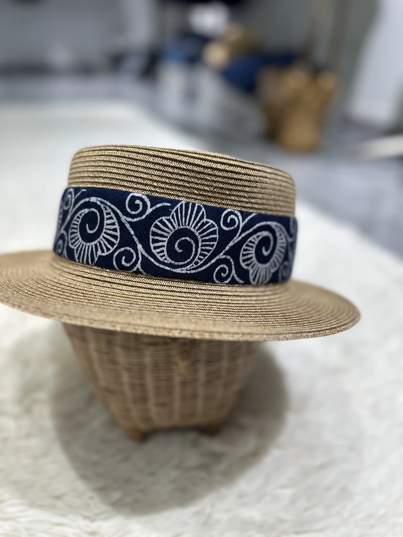 蜡染拼接休闲帽子