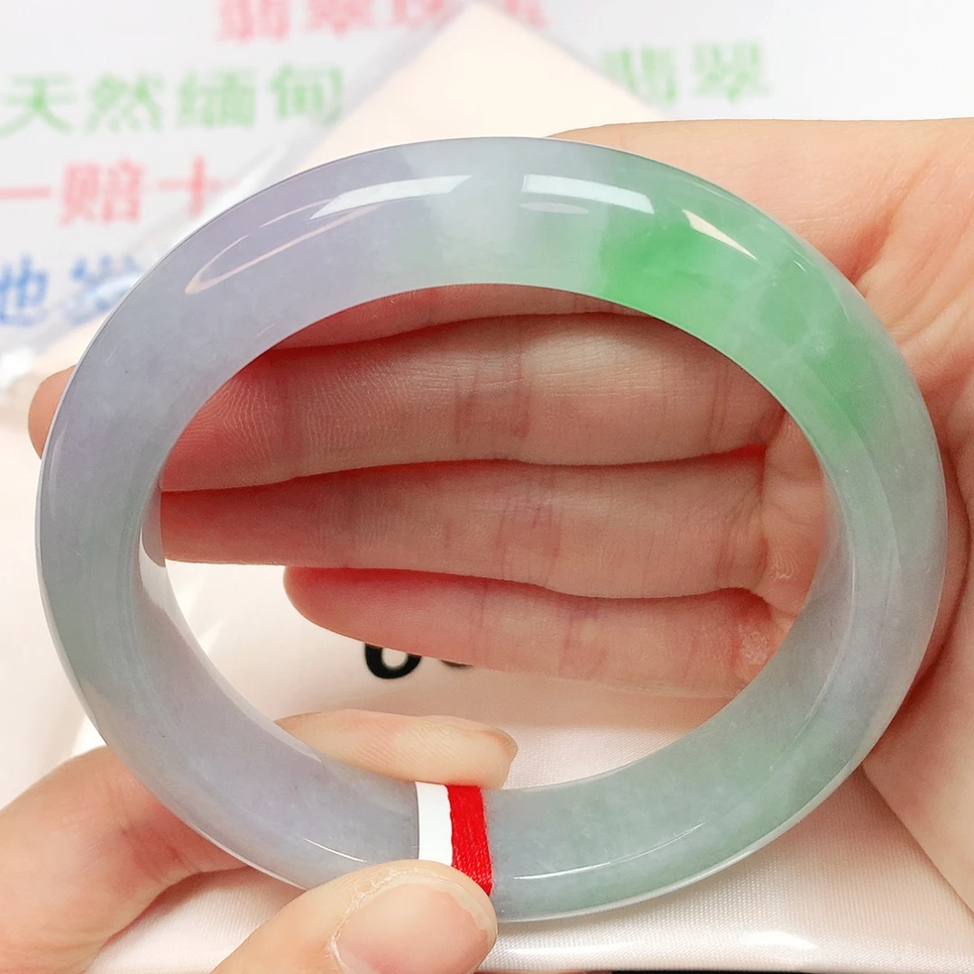 翡翠未镶嵌手镯翡翠手镯59