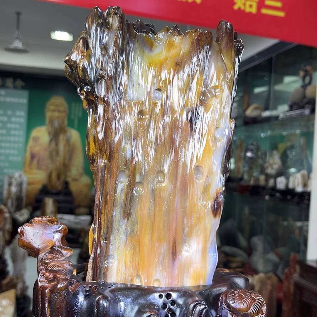 硅化玉珠宝奇石未镶嵌