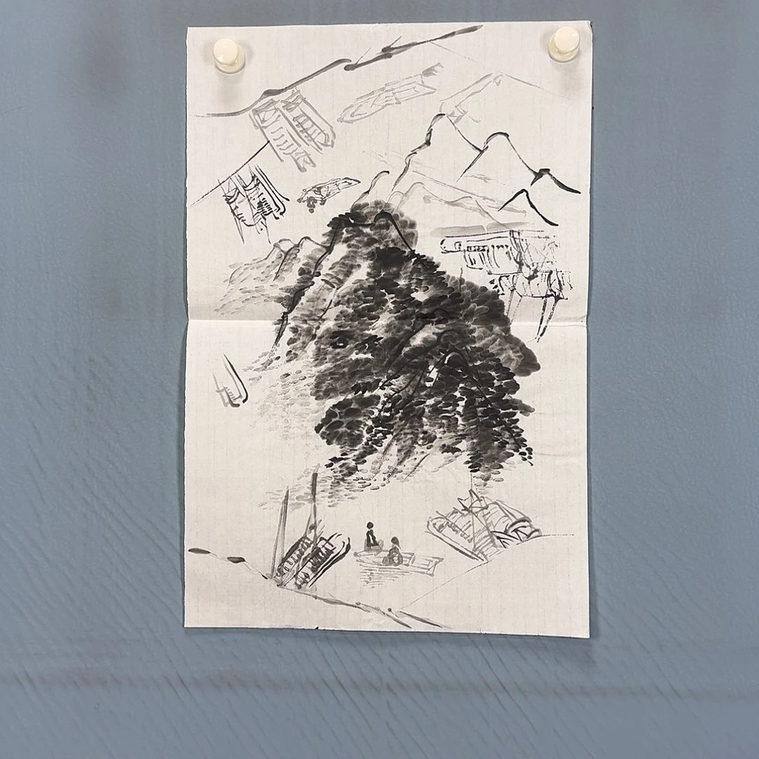 国画155 牡丹仙子们加油冲