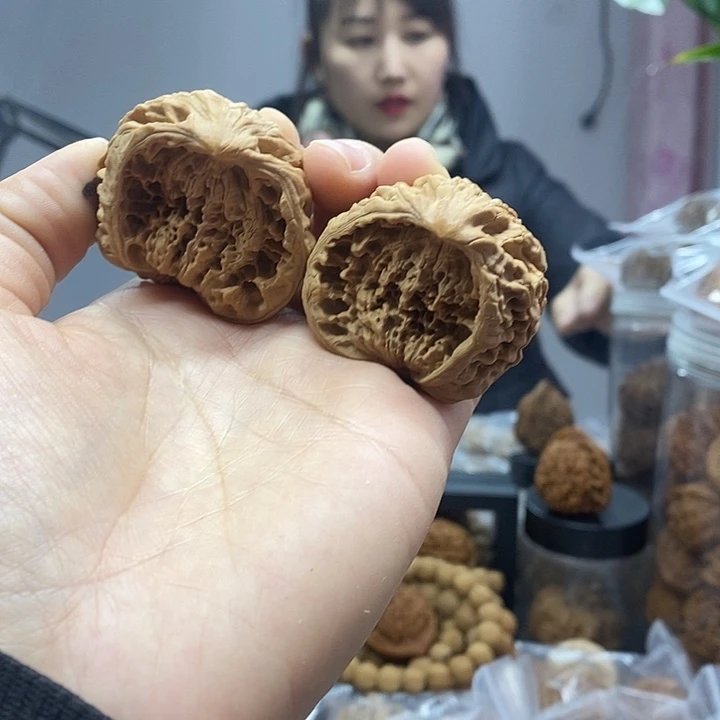 把件文玩核桃42蛇头