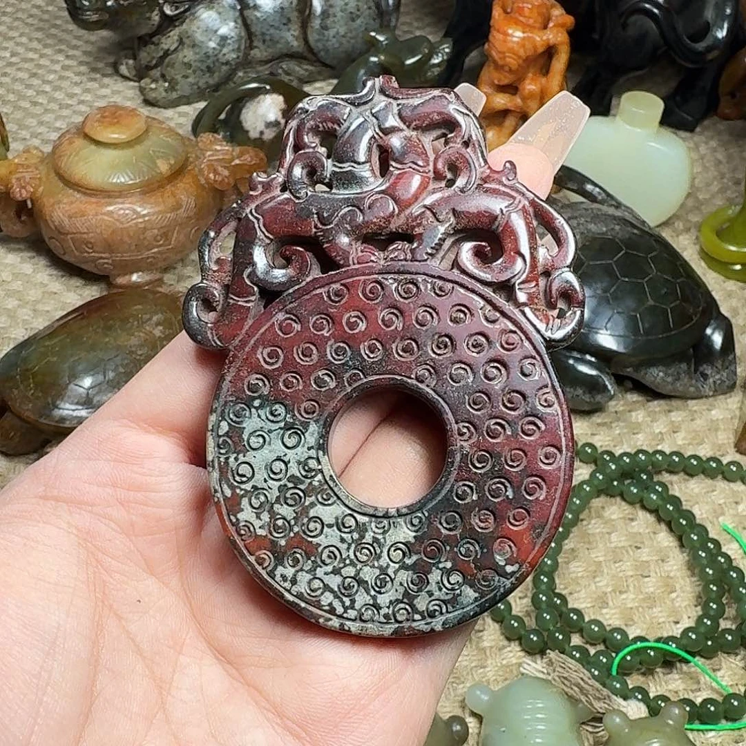 白玉菩提吊坠挂件