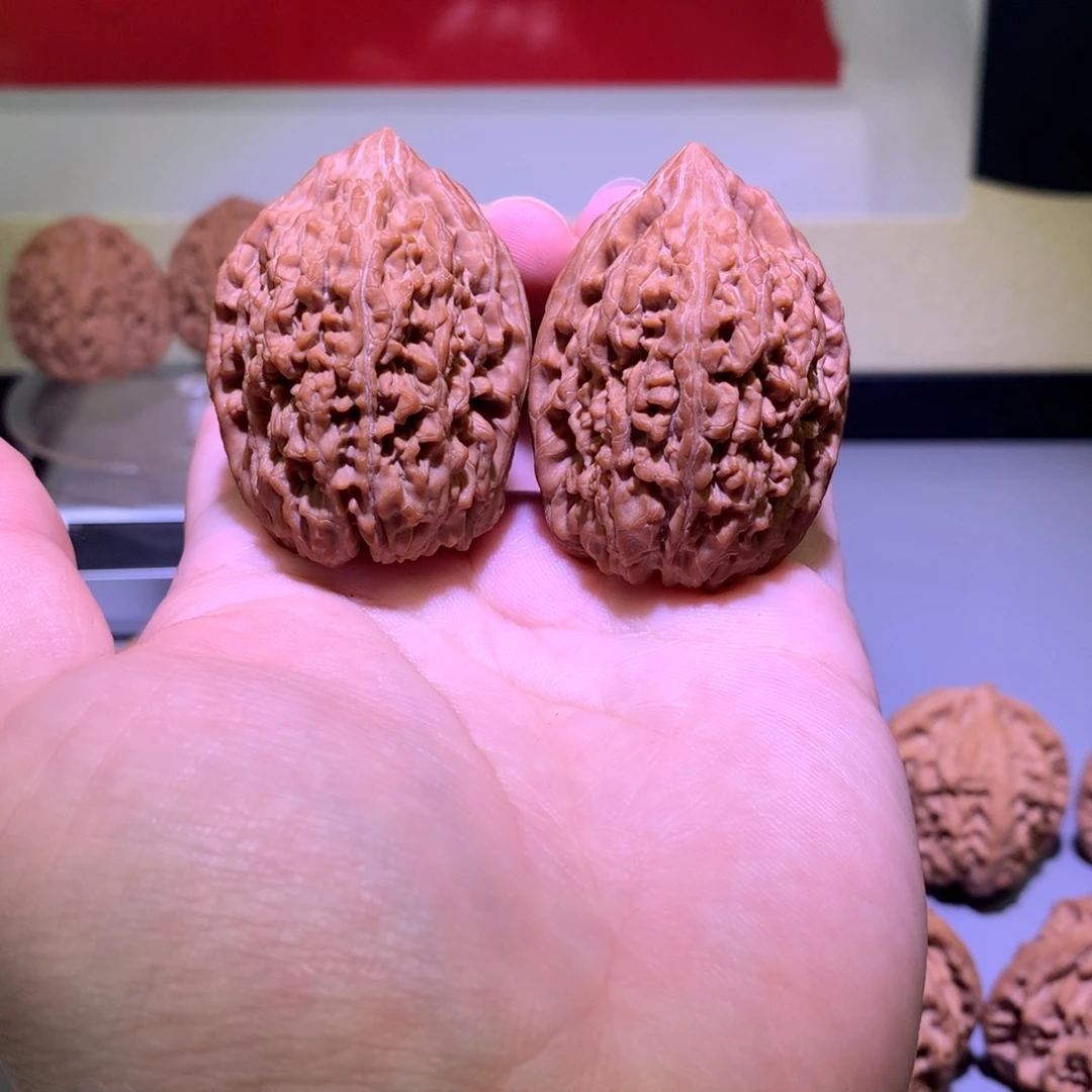 把件文玩核桃大蒜头35尺