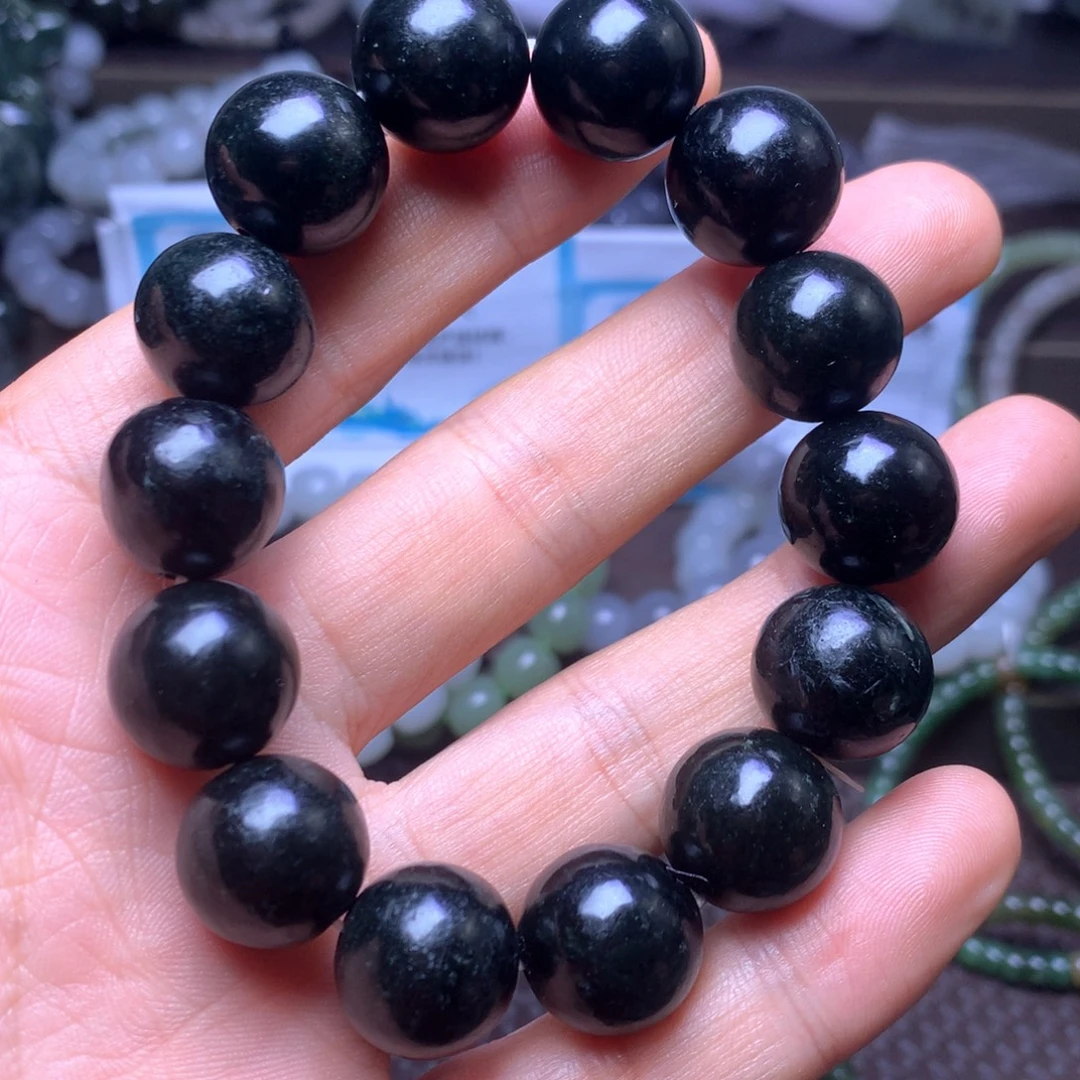 和田玉未镶嵌手串16