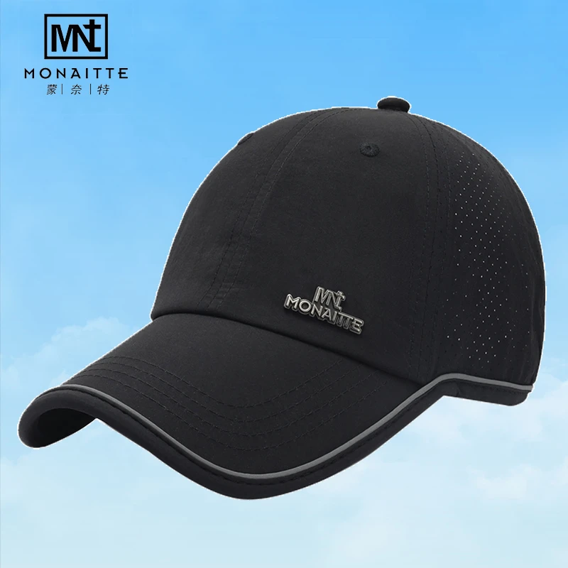 2025帽子男士网眼速干透气棒球帽夏季新款户外防晒遮阳鸭舌帽女