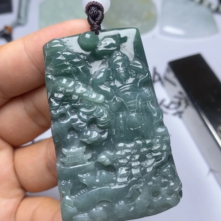 颈饰未镶嵌翡翠翡翠