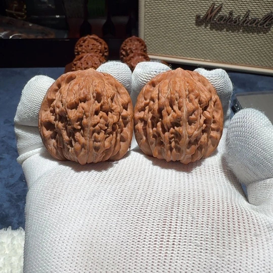 文玩核桃把件四座楼42