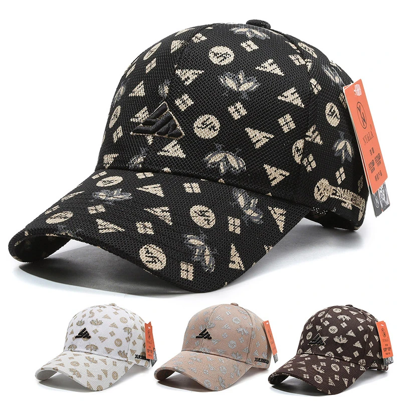 夏季新款时尚百搭透气显脸小加宽帽檐旅游出行男女通用棒球帽帽子