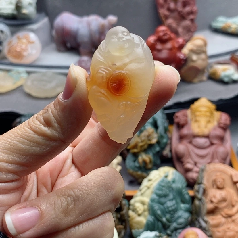 【闪购商品】未镶嵌吊坠定制玛瑙