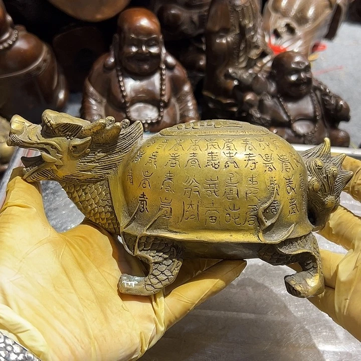 微瑕疵黄铜摆件工艺品