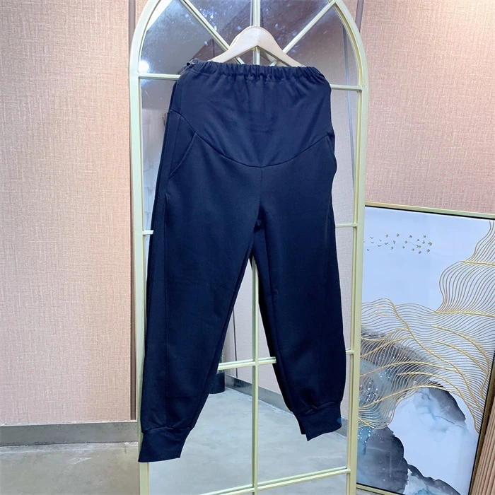 T324黑色孕妇裤子M90-120L130XL140XXL150