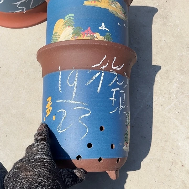 紫泥花盆紫砂花盆