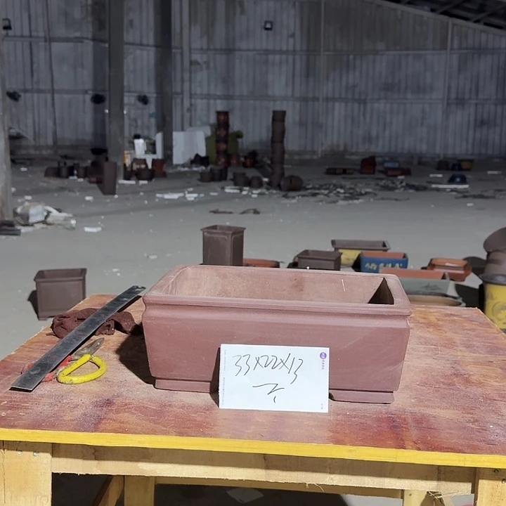 紫砂花盆手工制作20