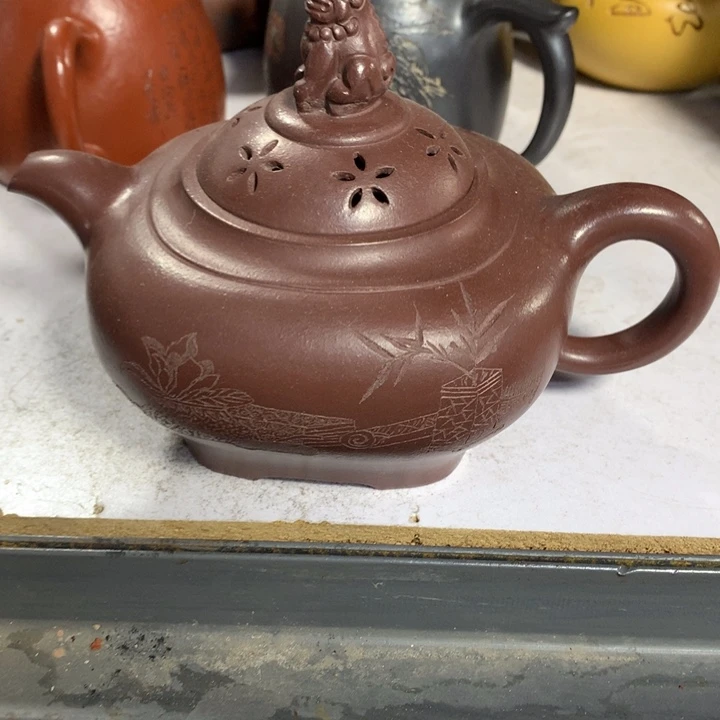 紫砂茶壶原矿手工182