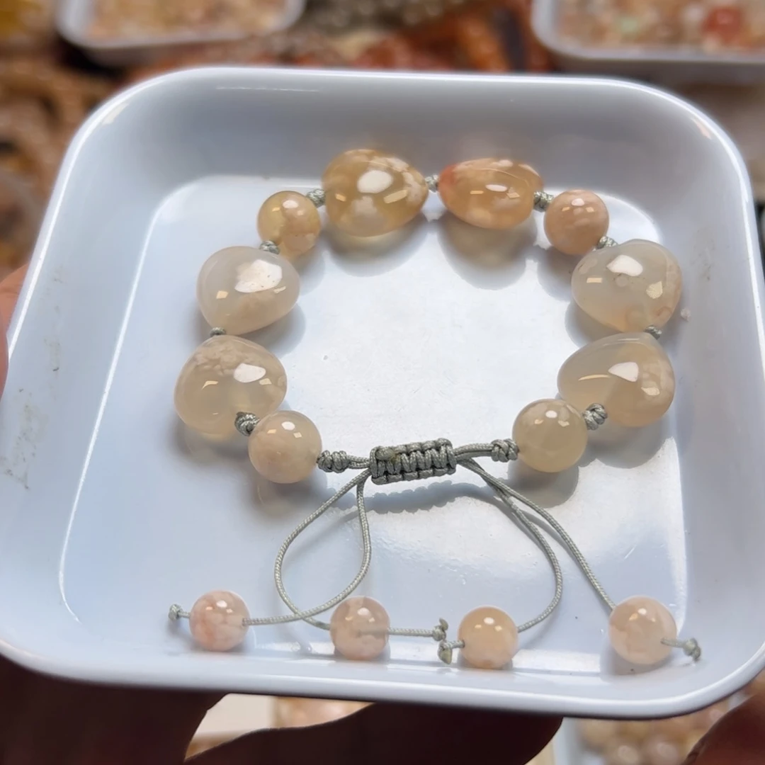 未镶嵌玛瑙/玉髓珠宝半成品