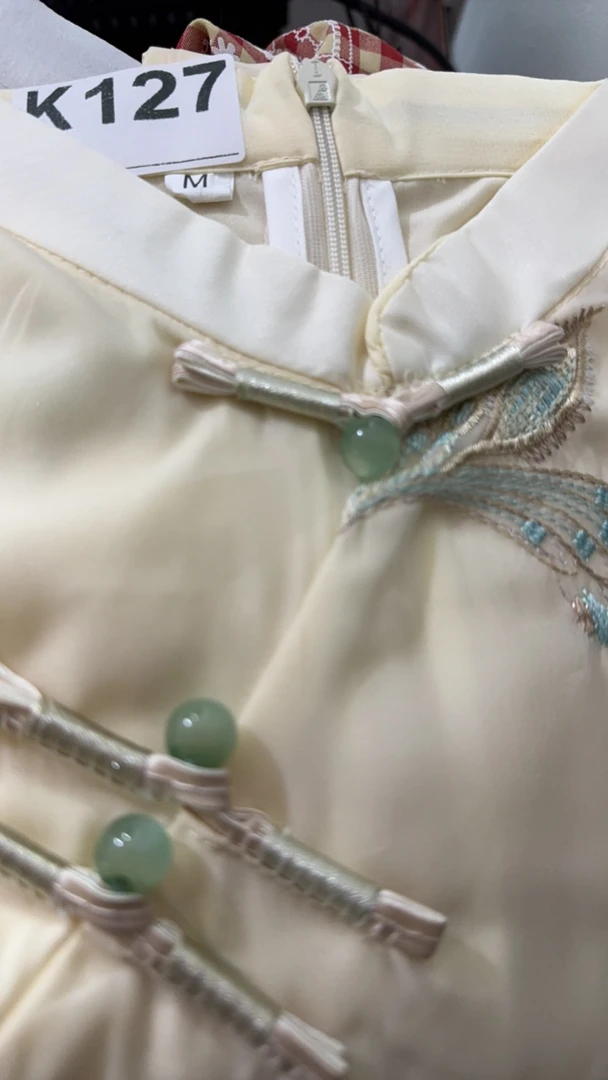 -k127-瑕------改良款旗袍