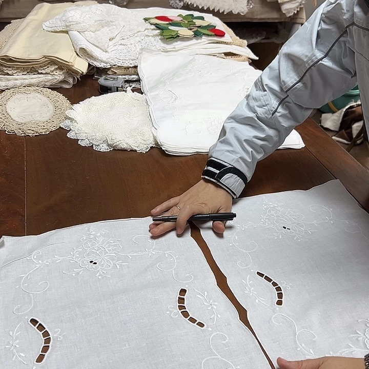 毛绒亚麻棉011-2个30/45厘米白