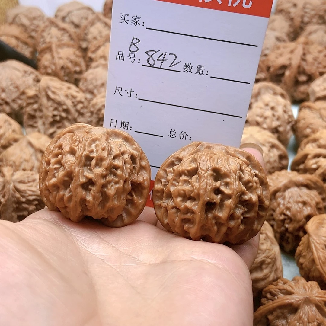 把件桃核?842号苹果圆40尺