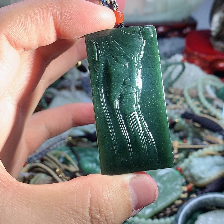 未镶嵌和田玉挂件