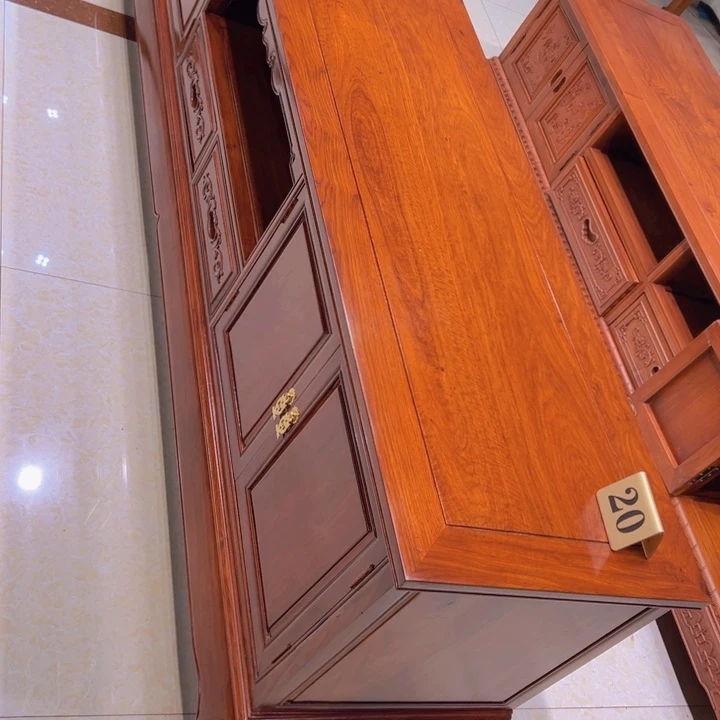 用***4端景台花梨木类刺猬紫檀全料