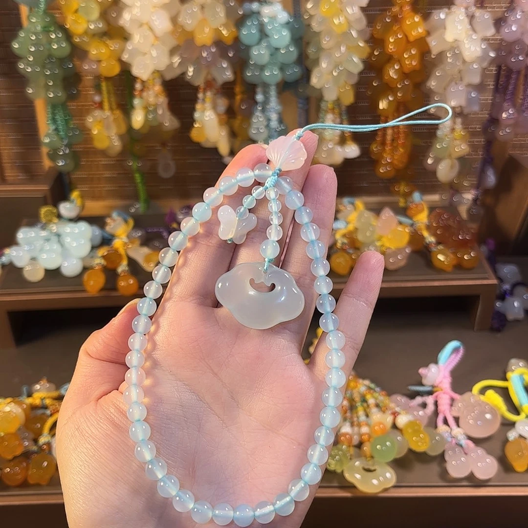 玛瑙/玉髓未镶嵌车挂