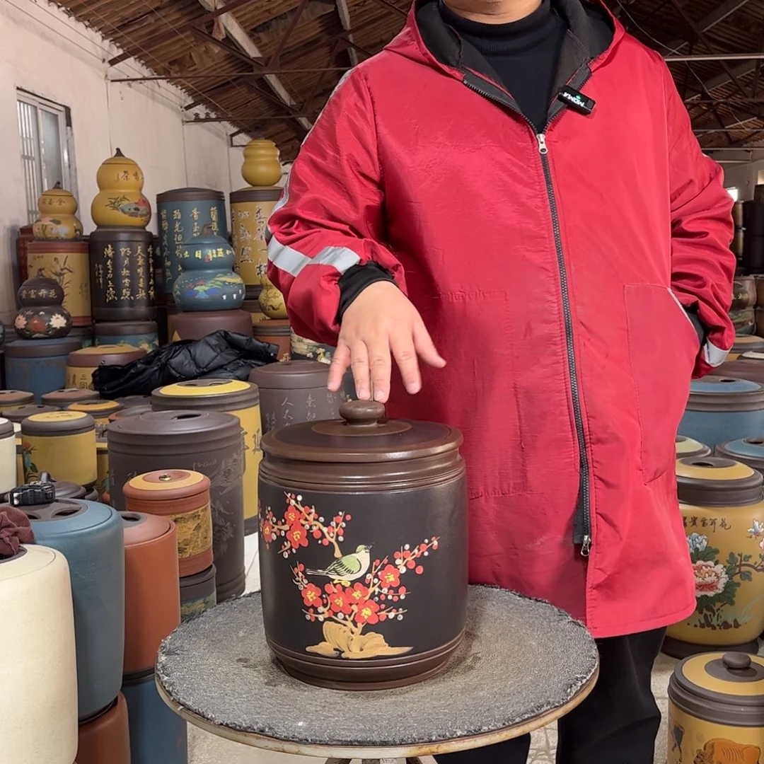 紫砂茶叶罐茶叶罐