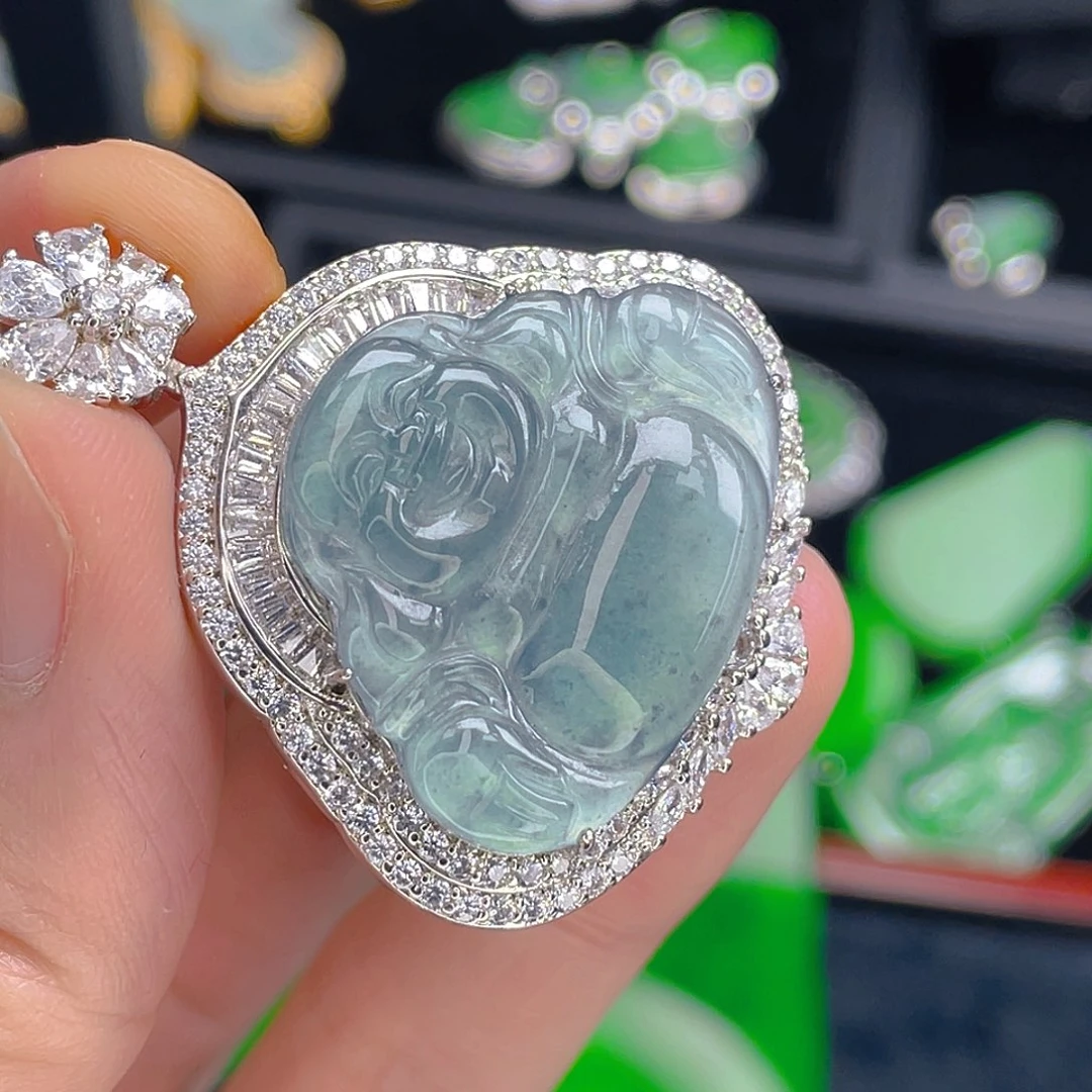 翡翠吊坠(不含链)未镶嵌