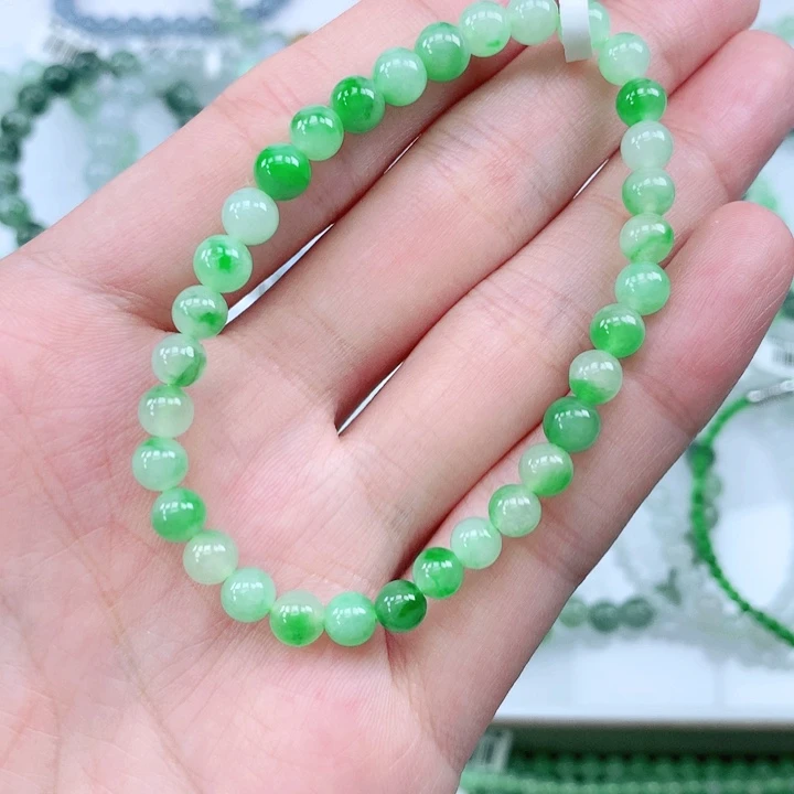 未镶嵌手链翡翠翡翠