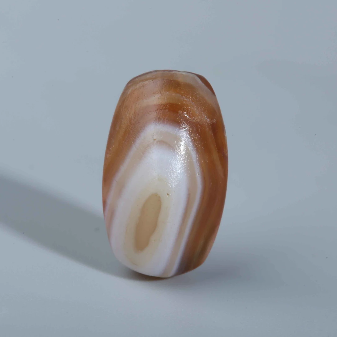 H12-054 希腊化波斯玛瑙特殊图腾龟背印章 8.9*14.8mm