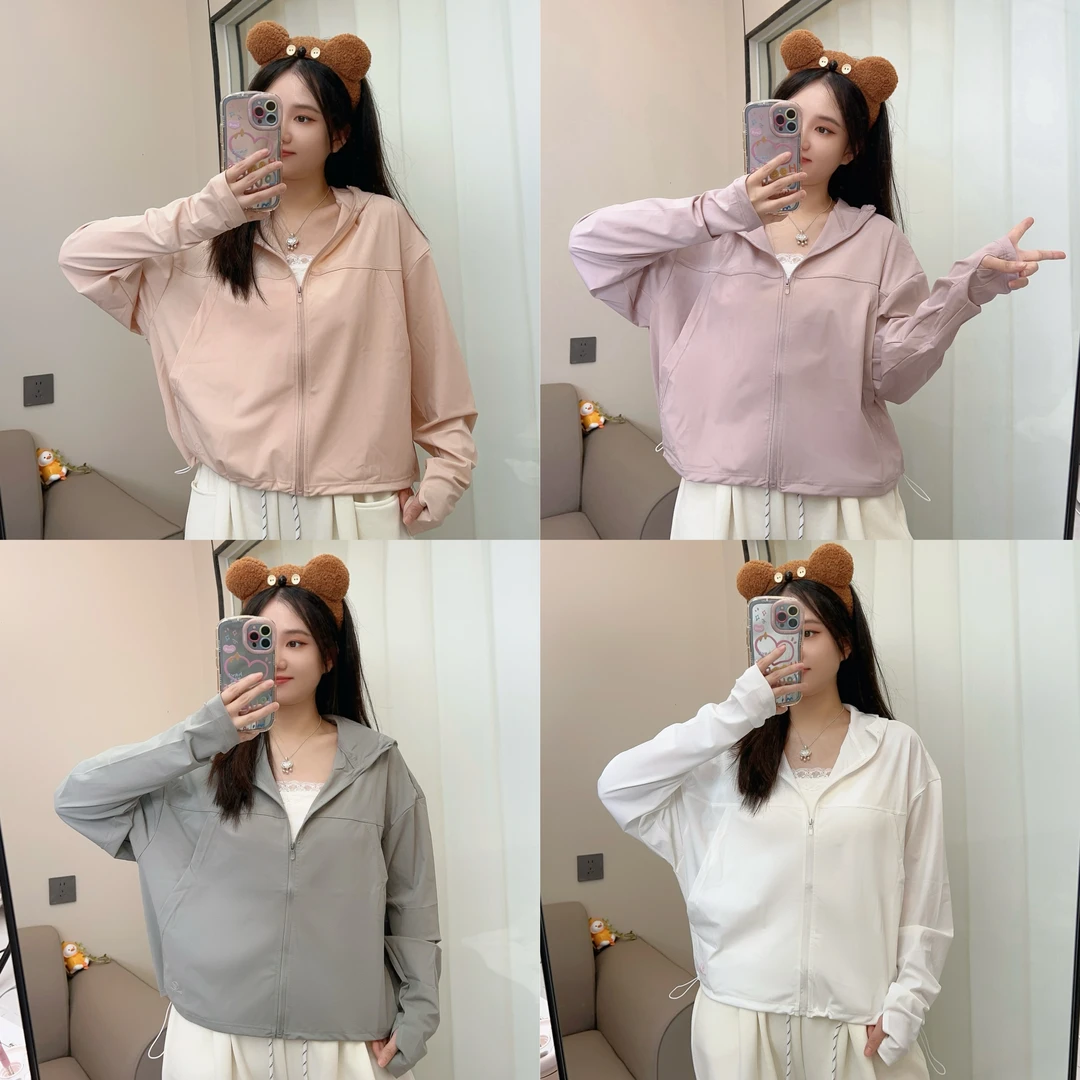 【原纱2.0】夏季透气轻薄运动户外防紫外线原纱防晒衣女冰感ins外穿