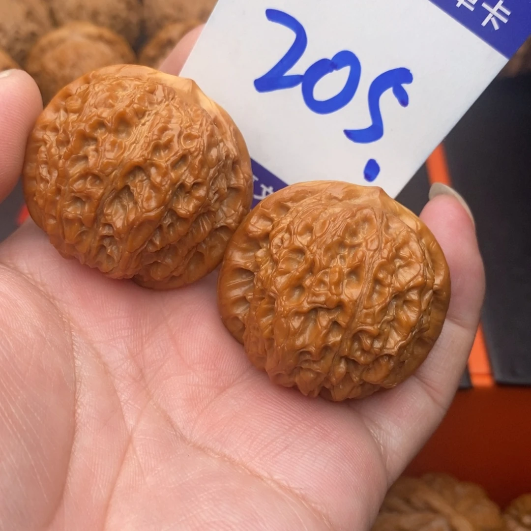 清***走把件文玩核桃血麒麟39