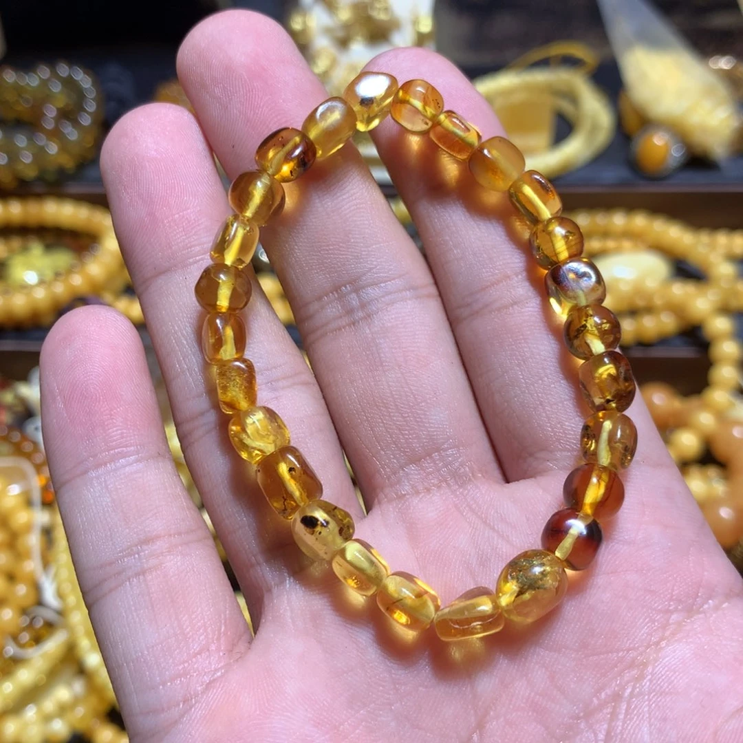 琥珀未镶嵌珠宝奇石