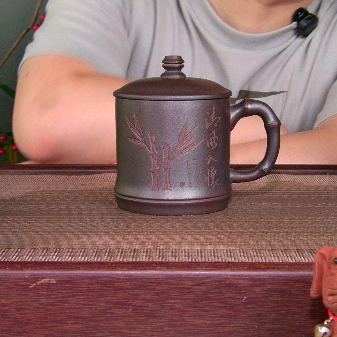 茶杯紫砂高货放漏