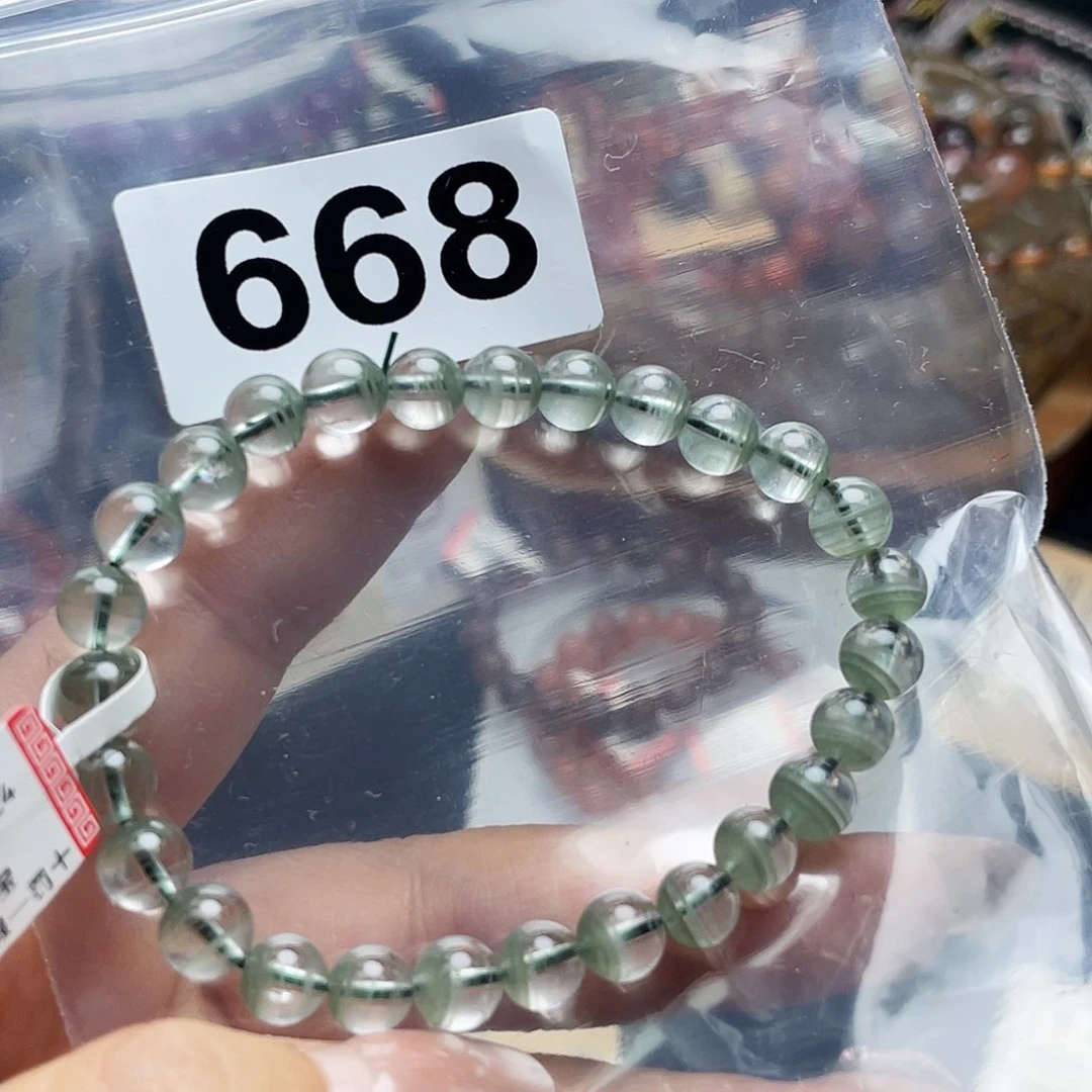 手串668。 未镶嵌水晶