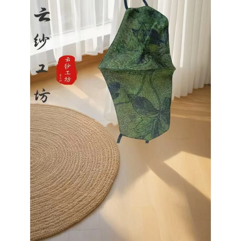 【1151】新款花萝夏季遮脸面罩唯美清新淡雅大气