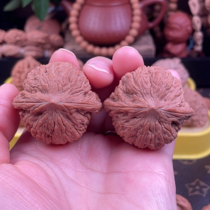 吊坠文玩核桃绣球43