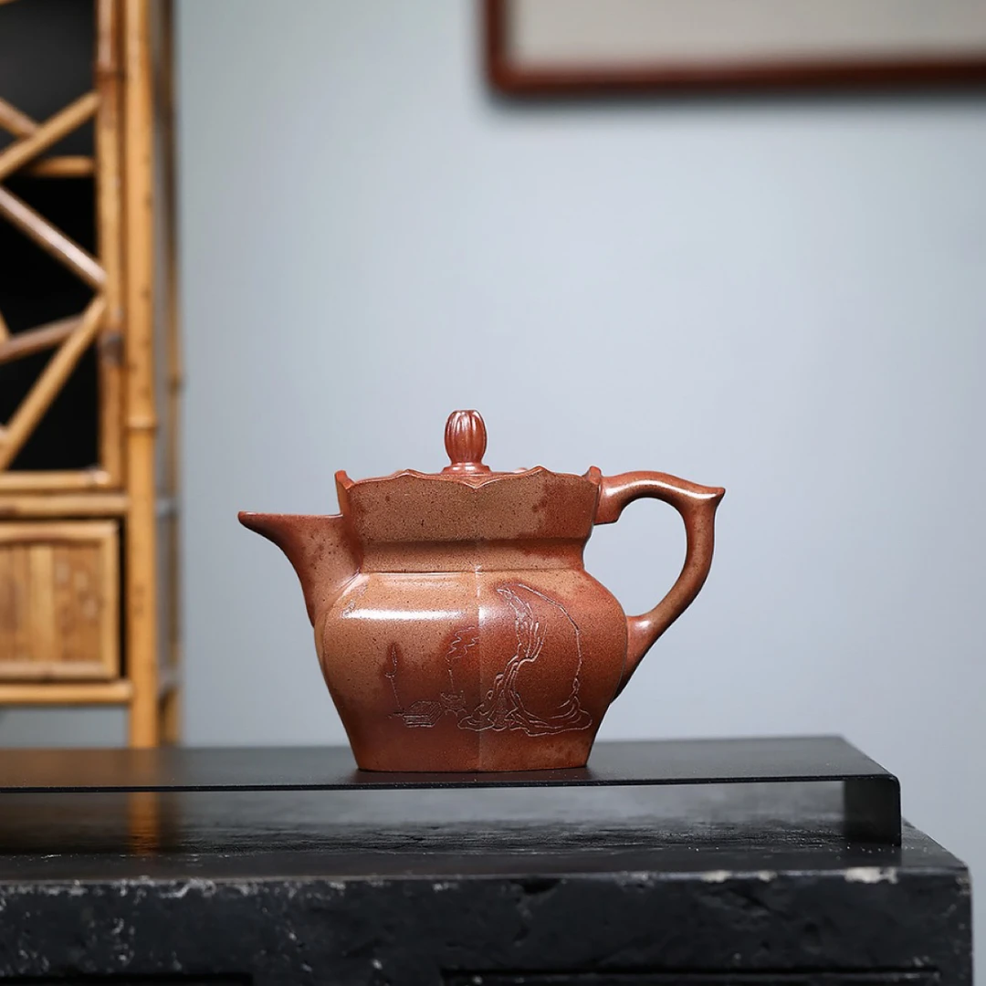 美壶推荐！！ 《僧帽》 工艺美术师 鲍玉华 装饰：李玮 540cc