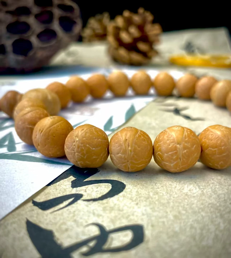 13mm＋尼泊尔凤眼菩提手串《25年新籽》<厂长--精选>